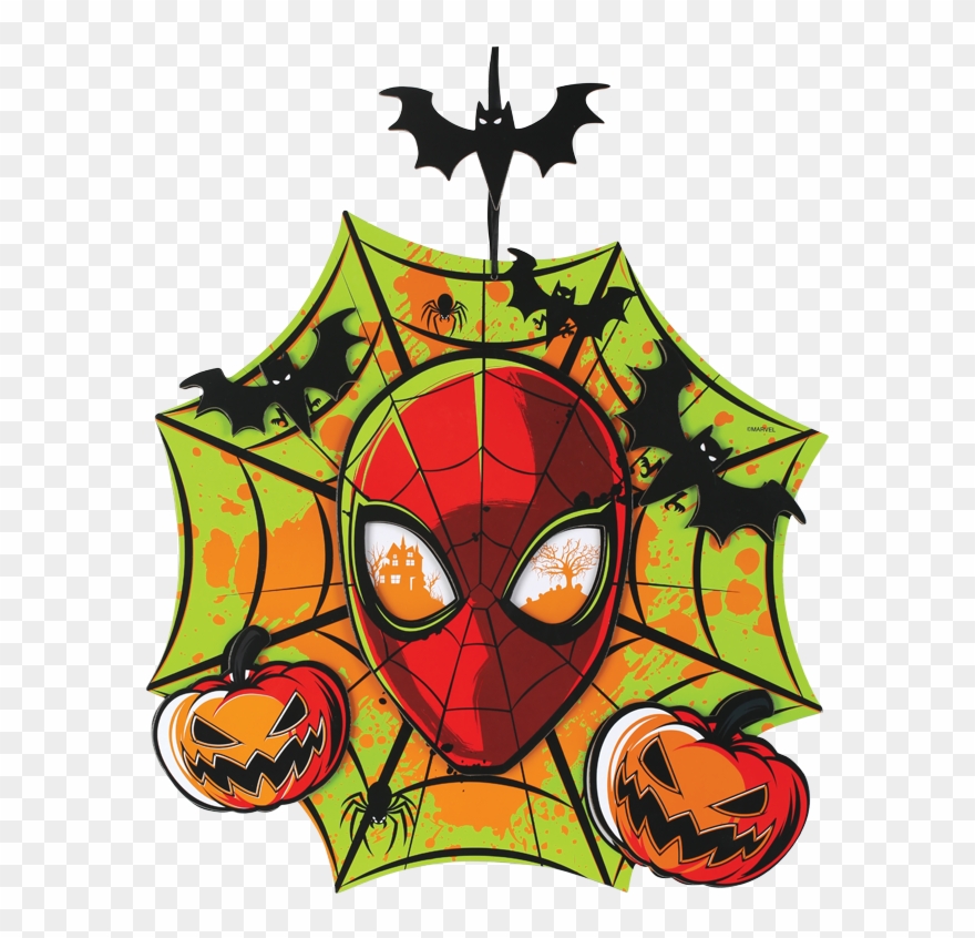 Deluxe Spider-man Wreath Clipart