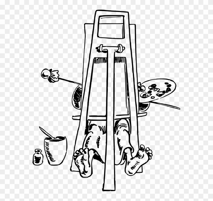 Cave Painting Drawing Line Clipart