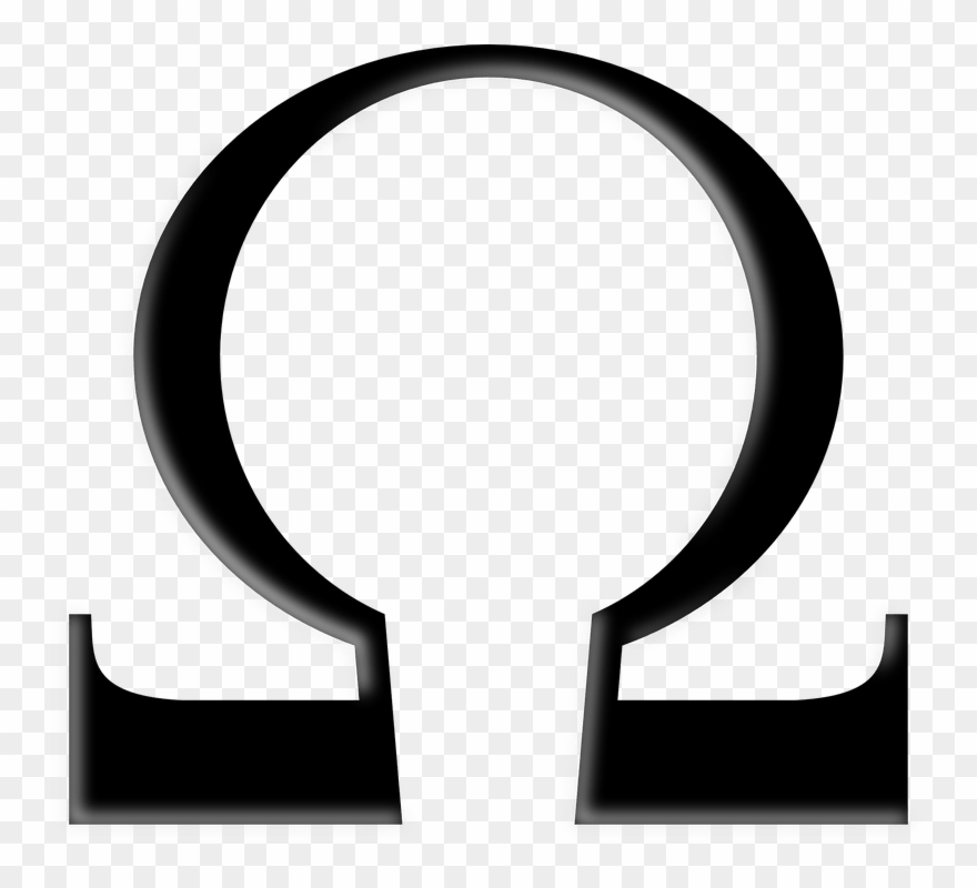 Omega Symbol Clipart 4 By Lisa - Png Download