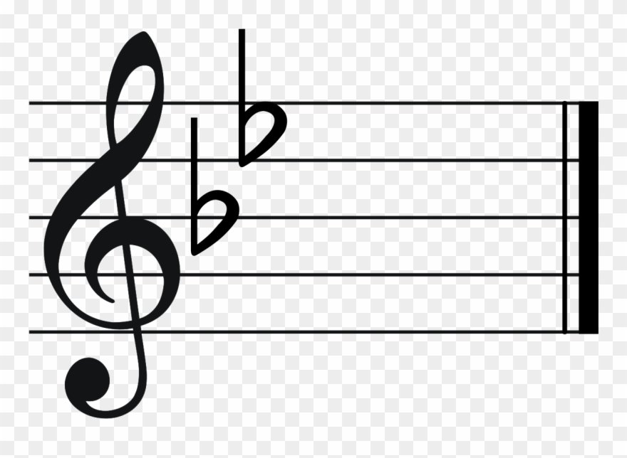 B-flat Major Clipart