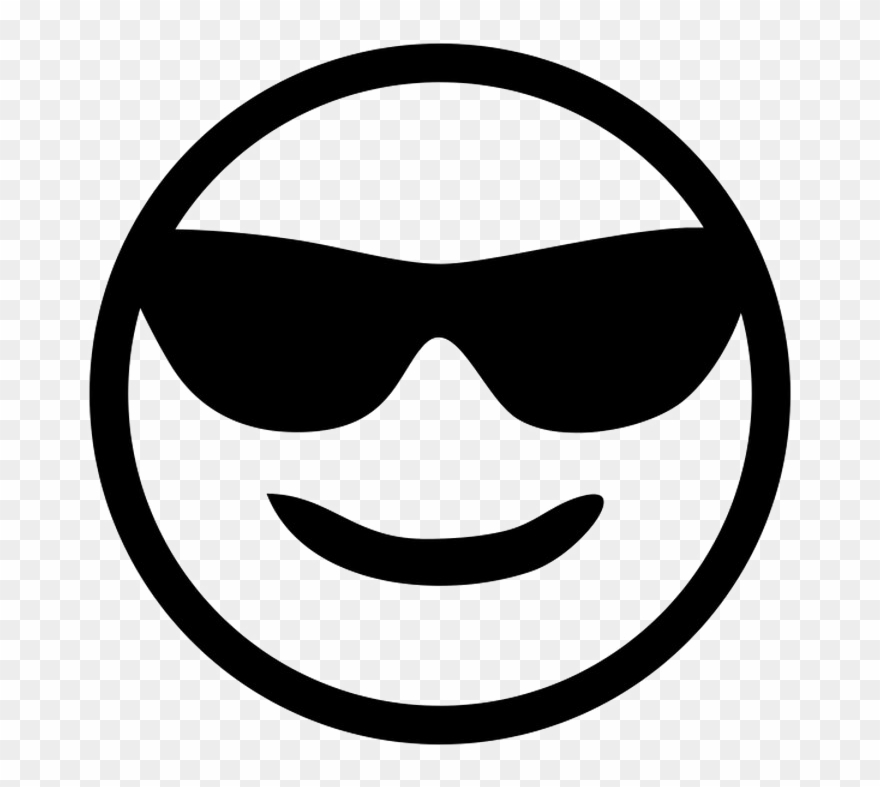 Sunglasses Emoji Png Transparent Images Clipart