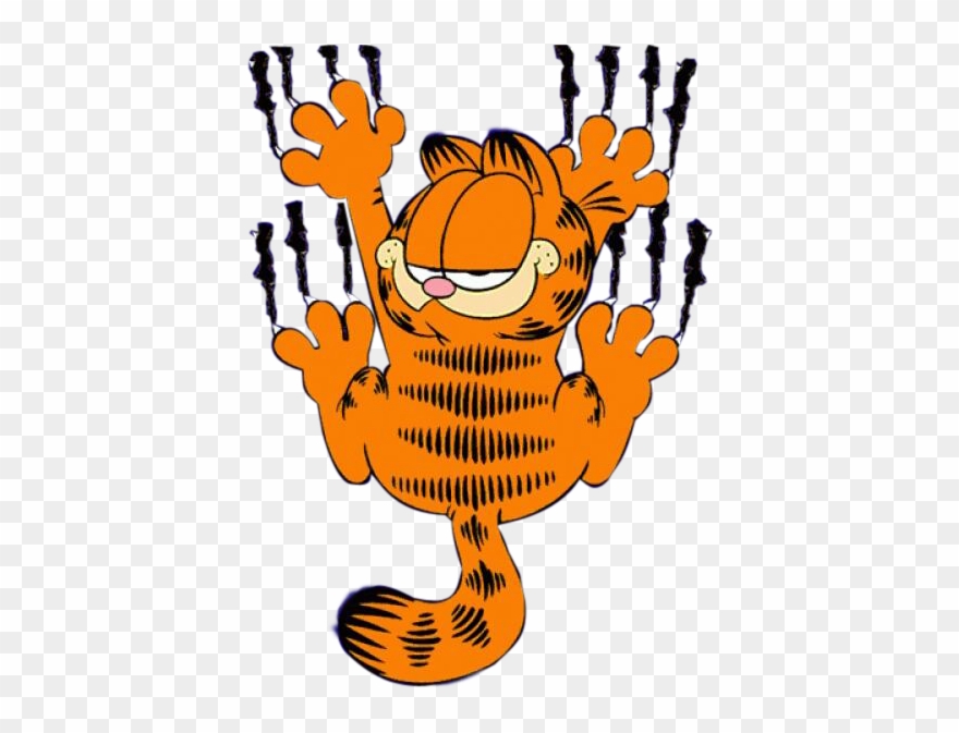 Abmorlans Purples Garfield By Randy Garfield Clip Art - Png Download