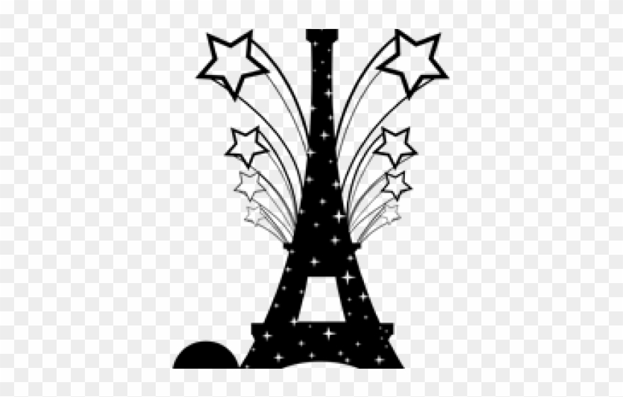 Drawn Eiffel Tower Transparent Clipart