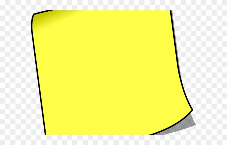Note Clipart Office Memo - Png Download