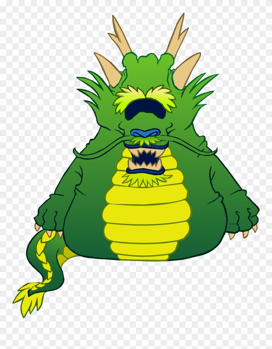 Ancient Green Dragon Clipart