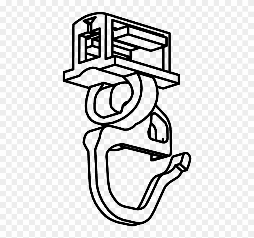 Zubehör, Clic Gelenkgleiter Mit Kurzem Haken 6mm Clipart