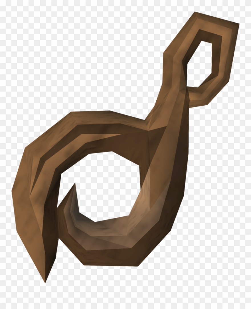 An Unfinished Wooden Brooch Is An Item Obtained By Clipart