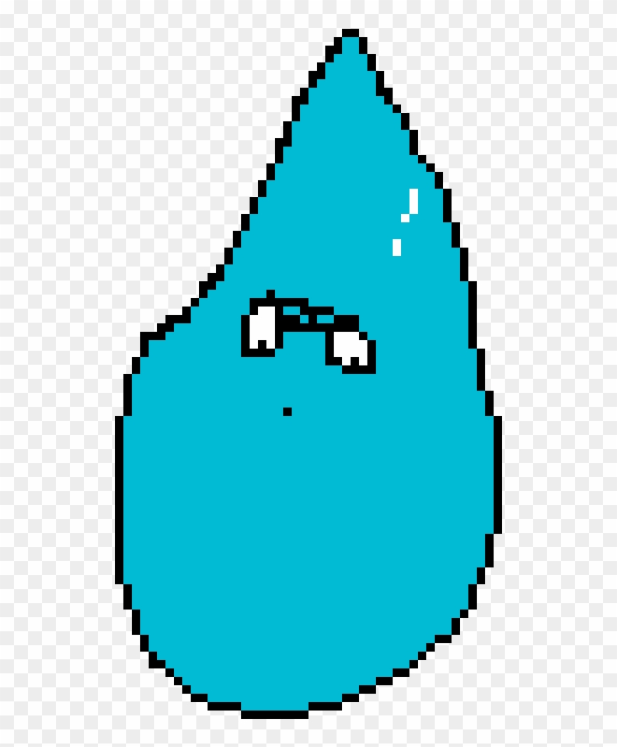 The Rain Dropwith A Face Clipart
