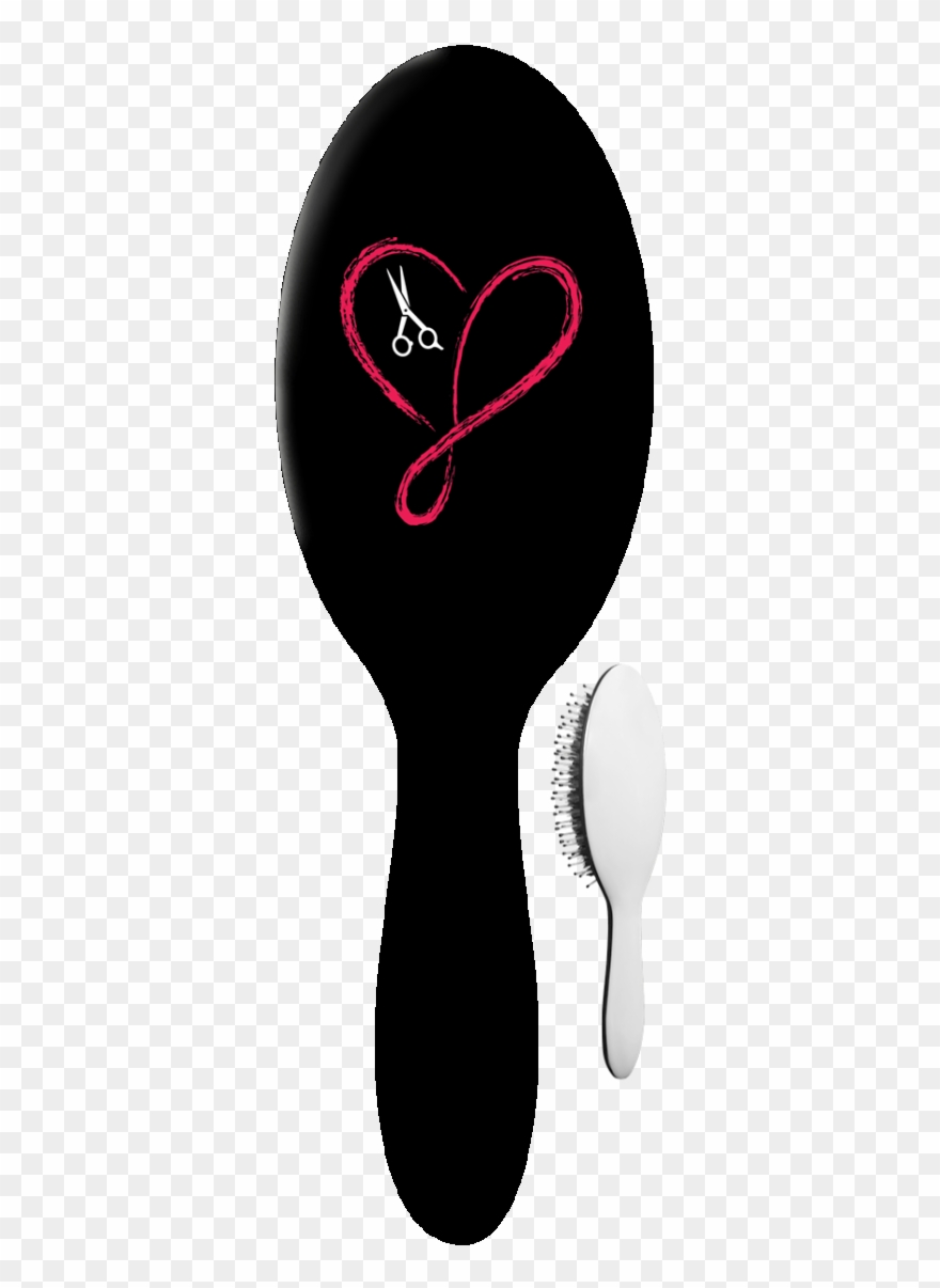 Love Infinity Hair Brush Clipart