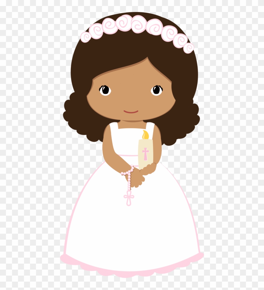 Free Png Download Communion Girl Wave Hair Png Images Clipart