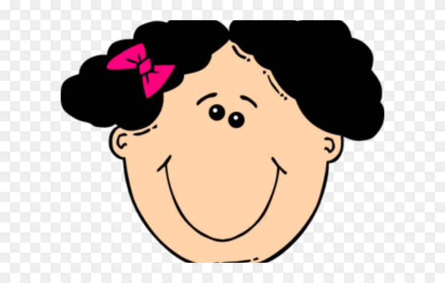 Black Hair Clipart Vector - Png Download