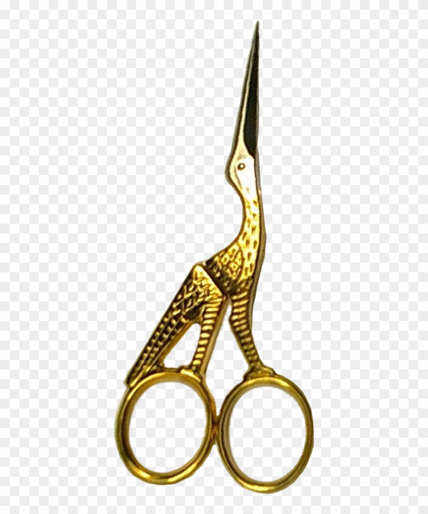 Gold Hair Scissors Png Clipart