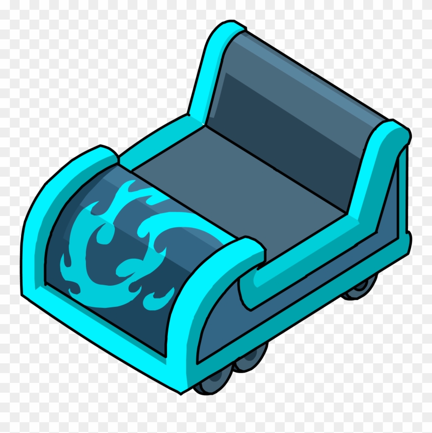 Blue Cart Club Penguin Wiki Fandom Powered Clipart