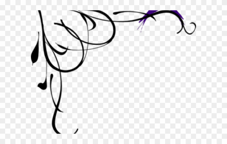 Scroll Clipart Decorative - Png Download