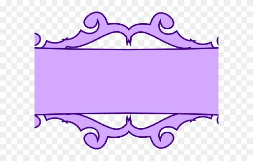 Scroll Clipart Name Banner - Png Download