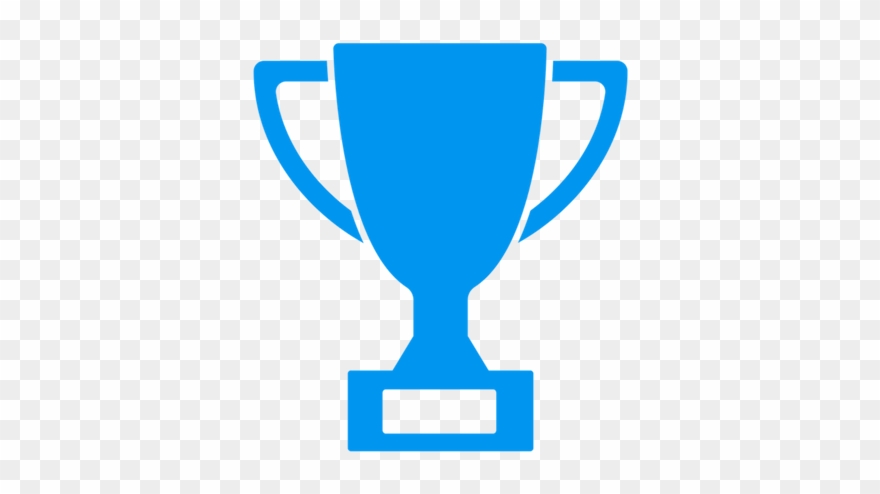 Trophy Blue Png Clipart