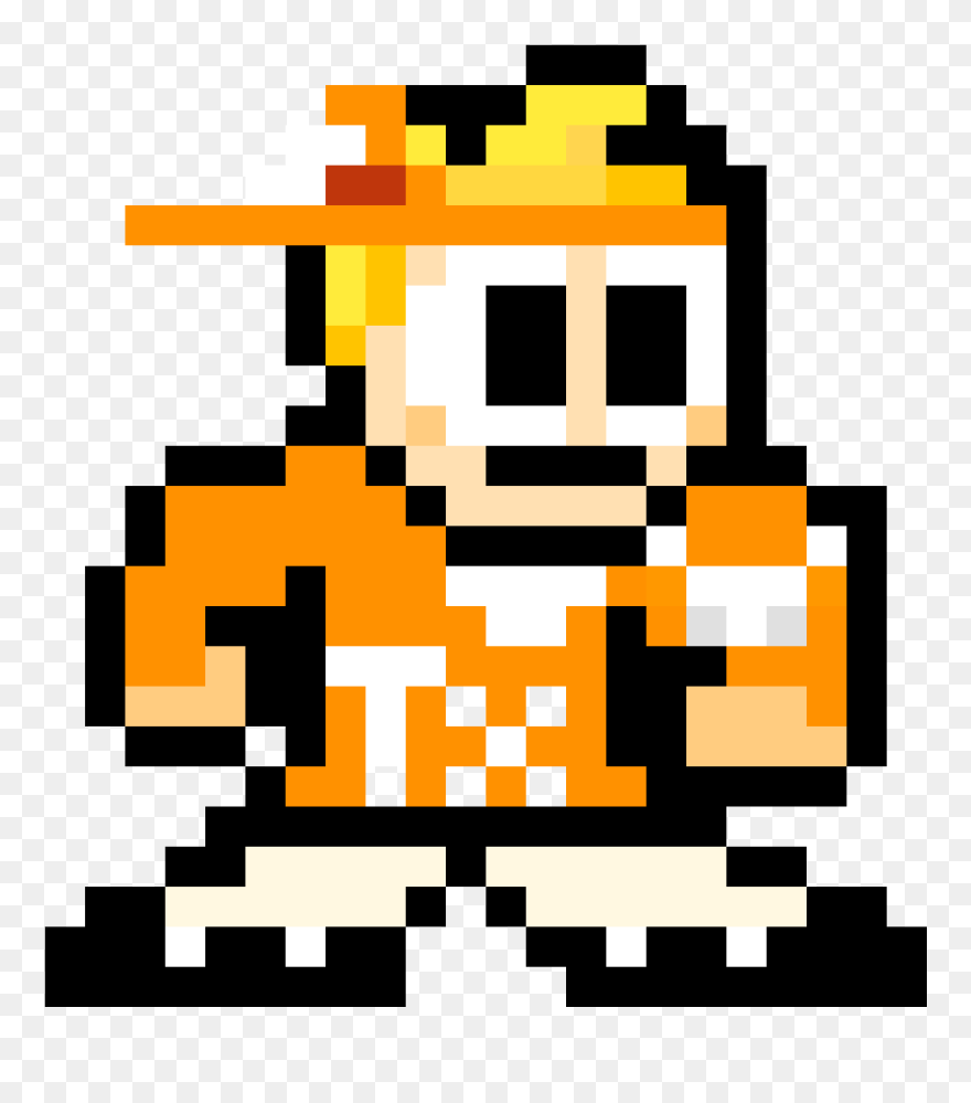 Me Irl In 8 Bit In My Texas Longhorns Styled Outfit Clipart