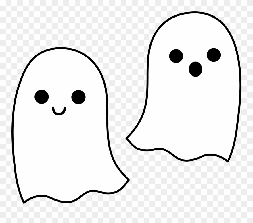 Ghost Clipart Of Duo, Caught And Wrap - Png Download