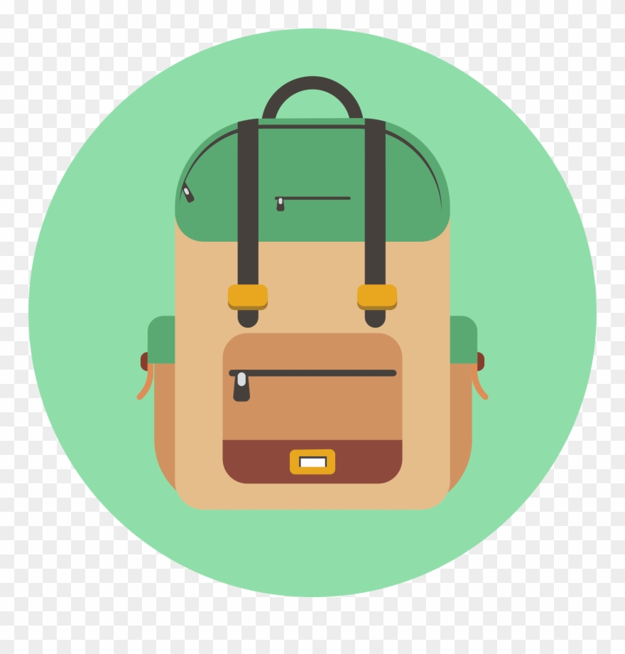 Cartoon Backpack Png Clipart