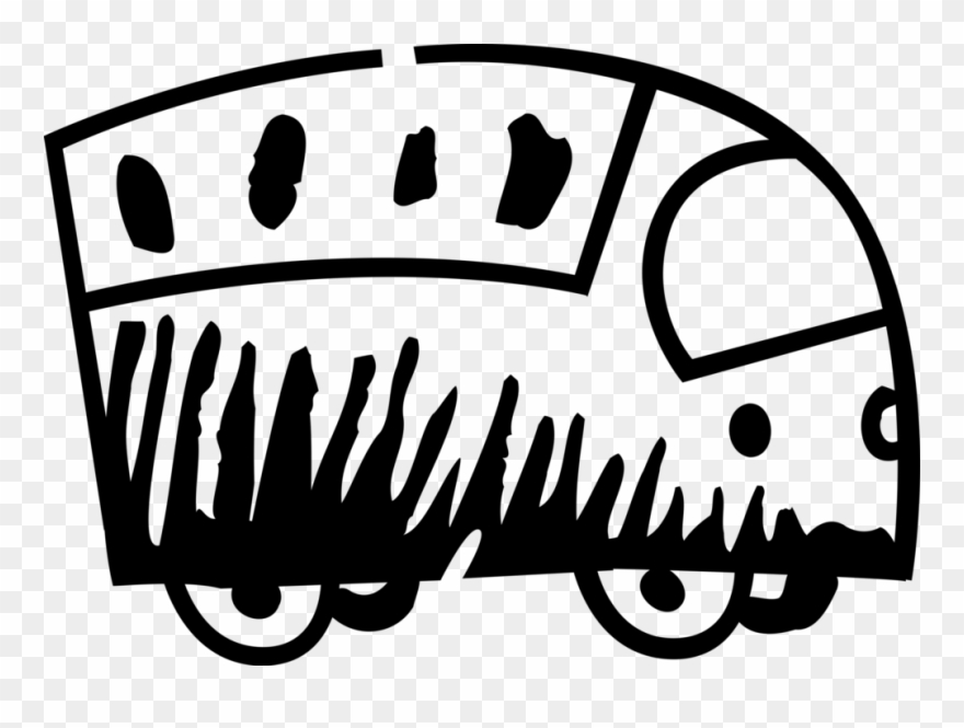 Vector Illustration Of Urban Transportation Intercity Clipart