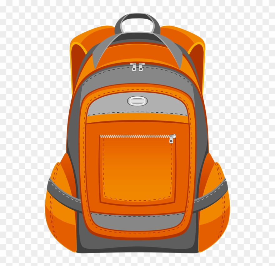 Backpack Clipart Color - Png Download