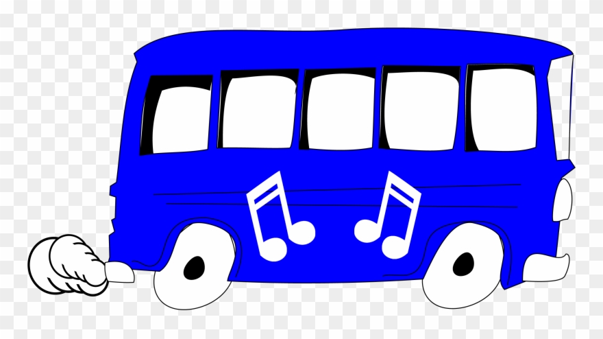 Blue-bus Clipart