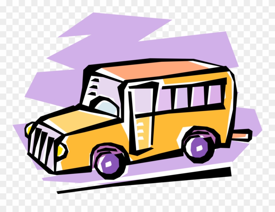Transparent Library School Transports Students Image Clipart
