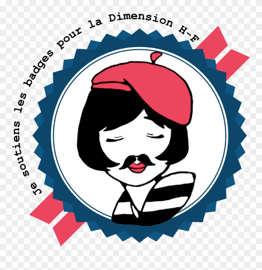 Je Soutiens Les Badges Pour La Dimension H-f Clipart