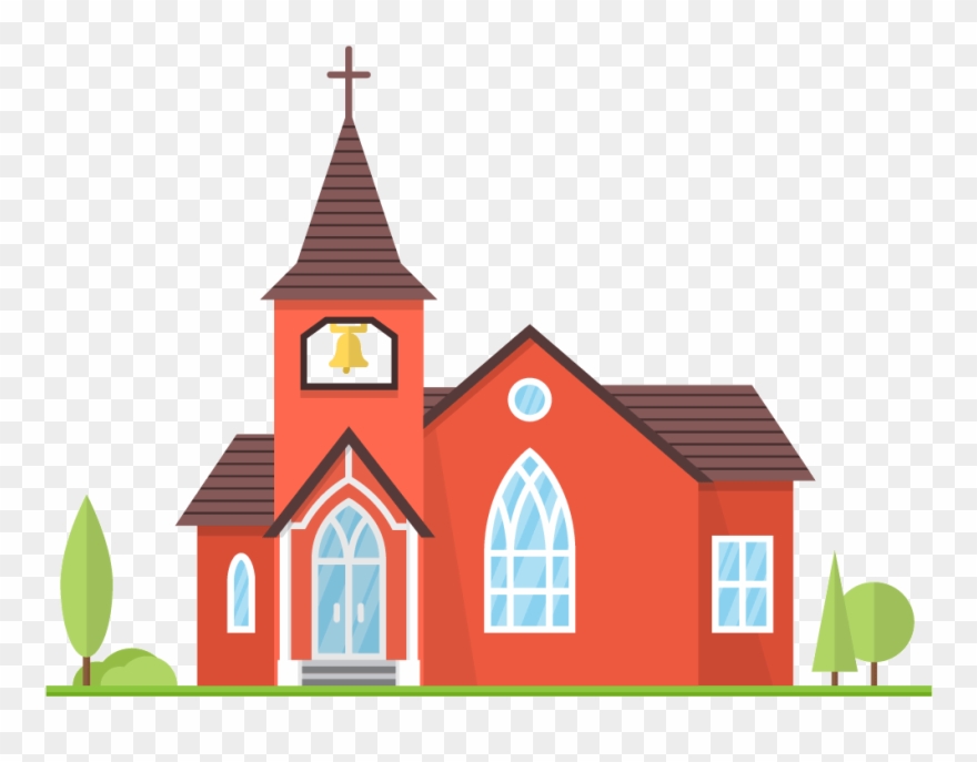 Clipart For Church - Transparent Church Clip Art - Png Download