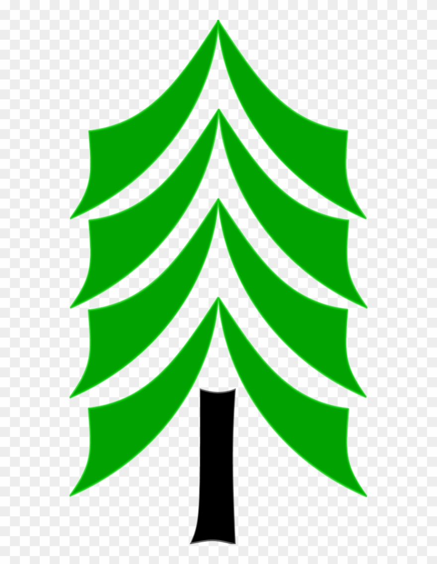 Vector Clip Art - Cedar Tree Clip Art - Png Download