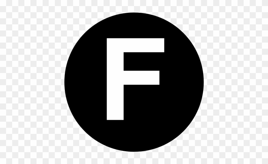 White Letter F Clip Art At Clipart - Clip Art - Png Download
