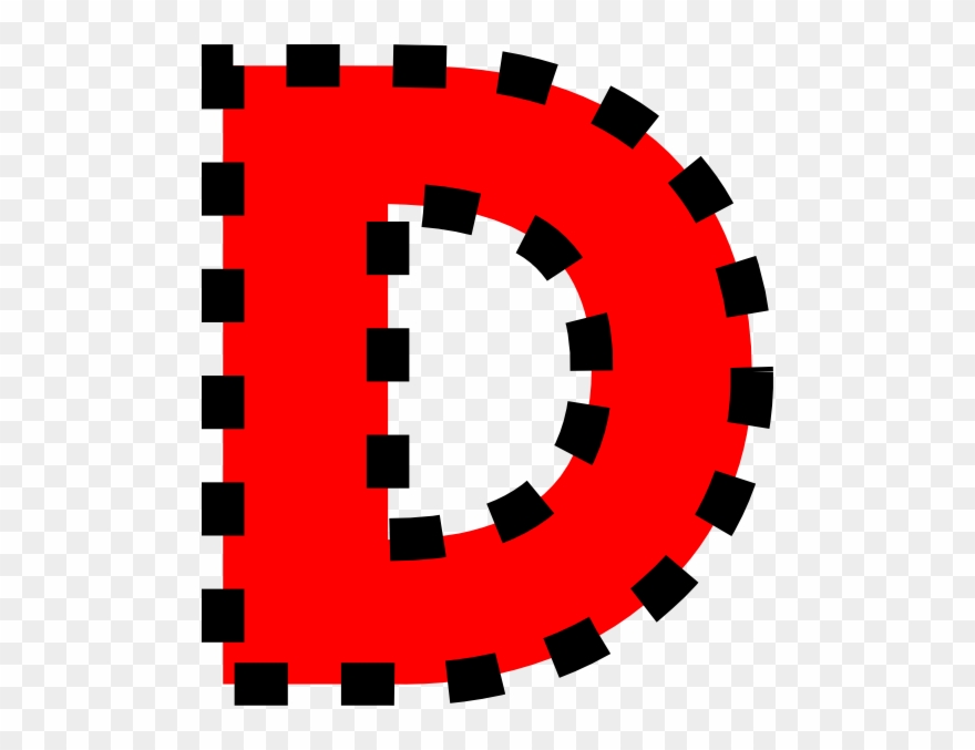 Letter D Clip Art - Png Download