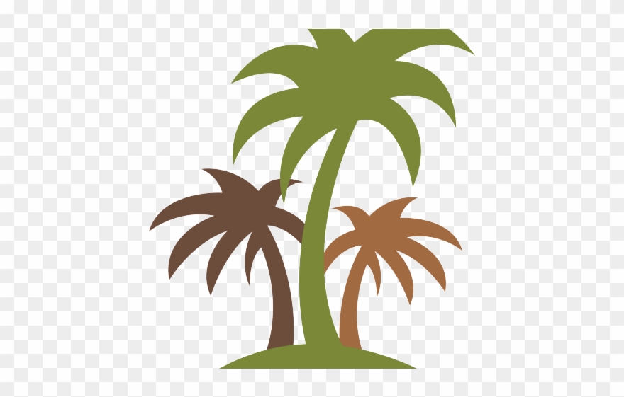 Plants Clipart Coconut Tree - Dibujo Animado Arbol Coco - Png Download
