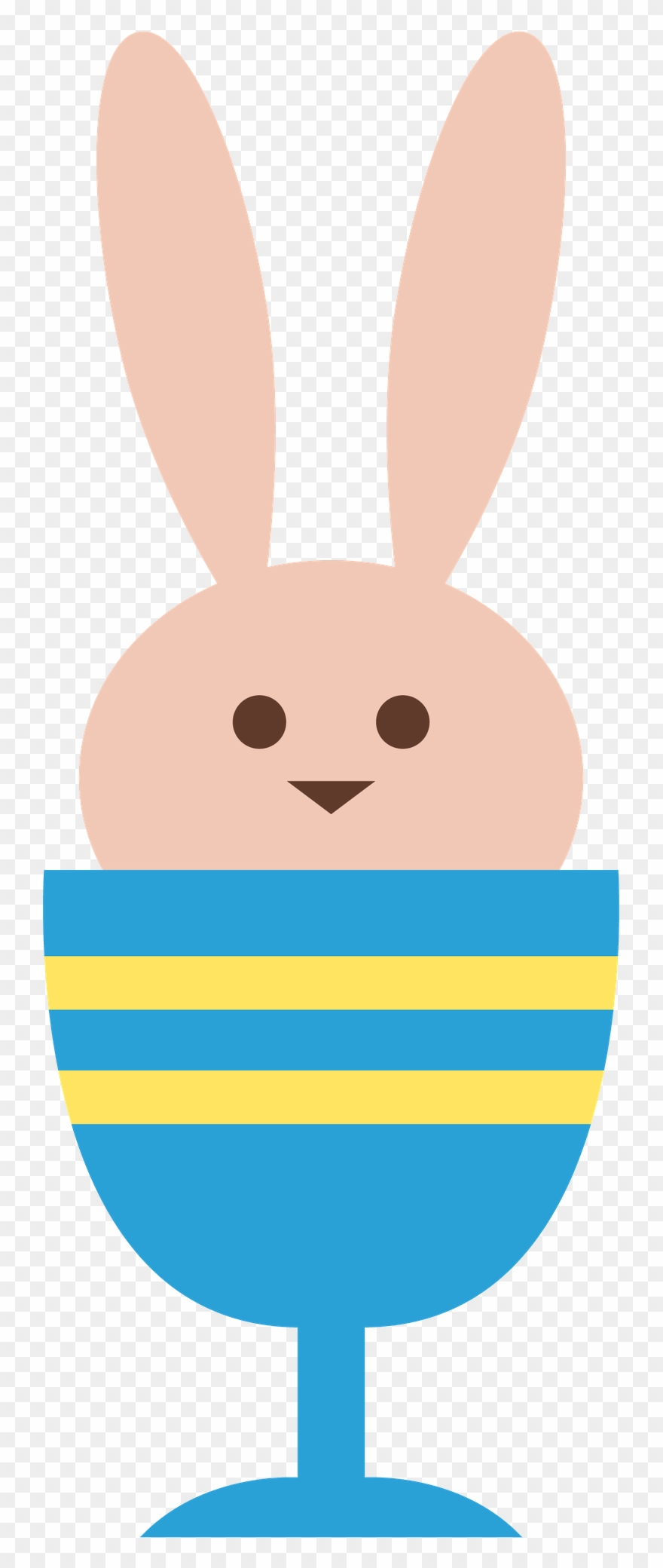 Easter Bunny Conejo De Pascua, Clipart - Domestic Rabbit - Png Download