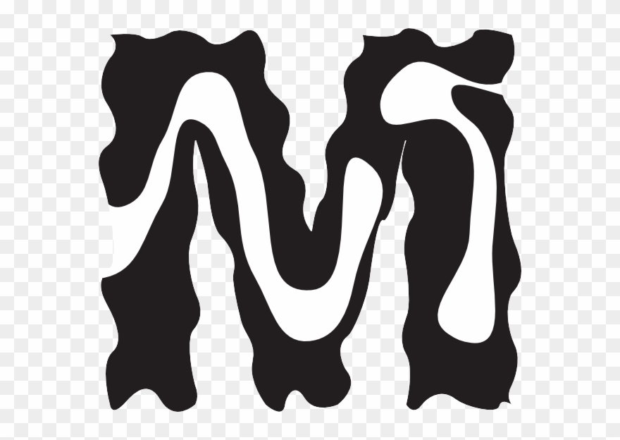 Letter M Style Clip Art At Clker - Letter M In Different Style - Png Download