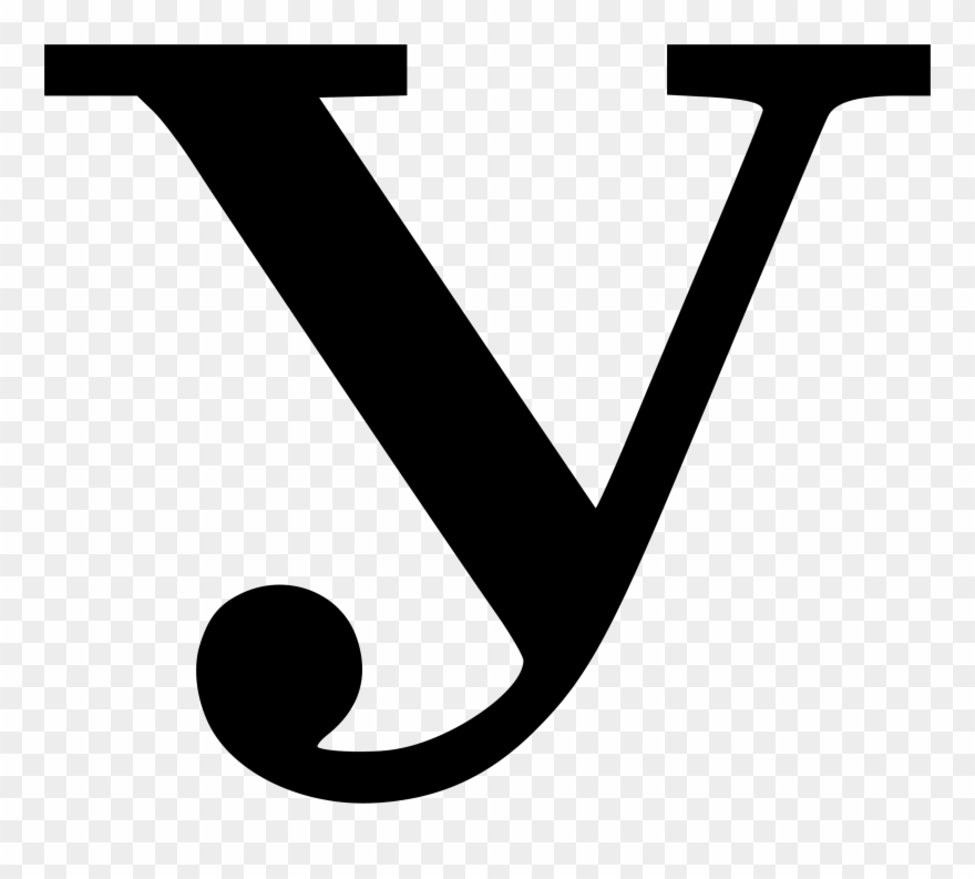 Letter Y Clipart Black And White Png Transparent Png (280230) PinClipart