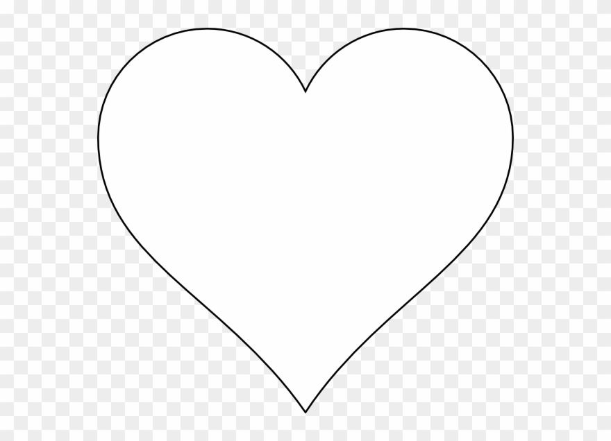 Red Heart With Transparent Background Clipart