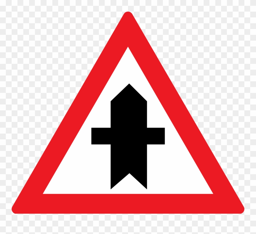 Banner Library Library File Romania Road Sign - Pedestrian In Road Sign Clipart