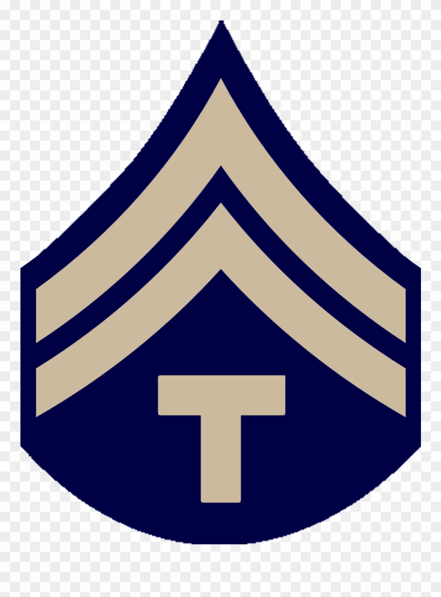 War Clipart Us Army - Army Master Sergeant Rank Insignia - Png Download