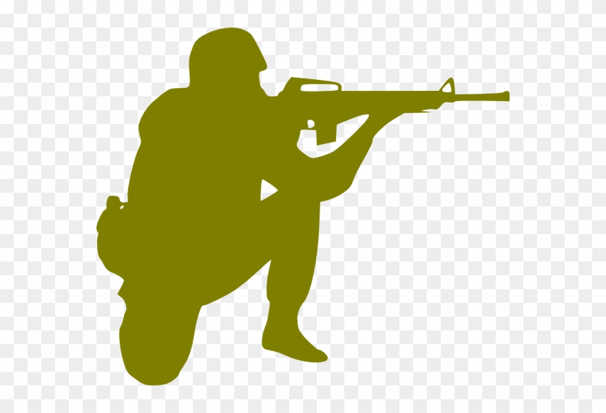 Military Soldier Clipart - Soldier Clip Art - Png Download