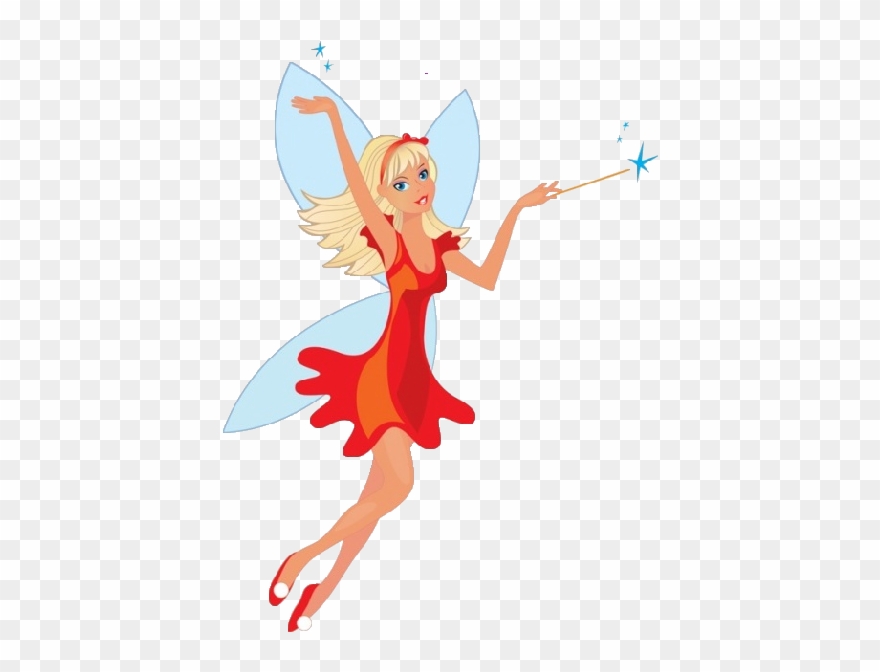 Fairies Clip Art - Fairy Cartoon No Background - Png Download