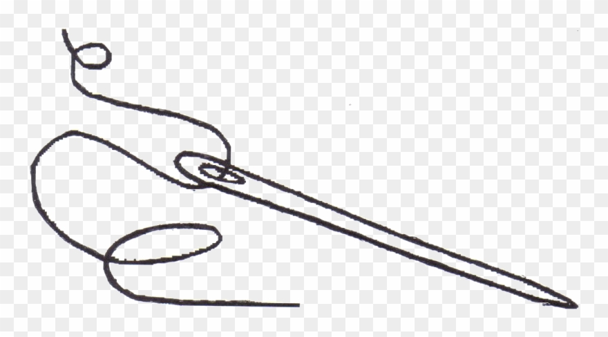 Sewing Needle Png Image - Needle And Thread Png Clipart
