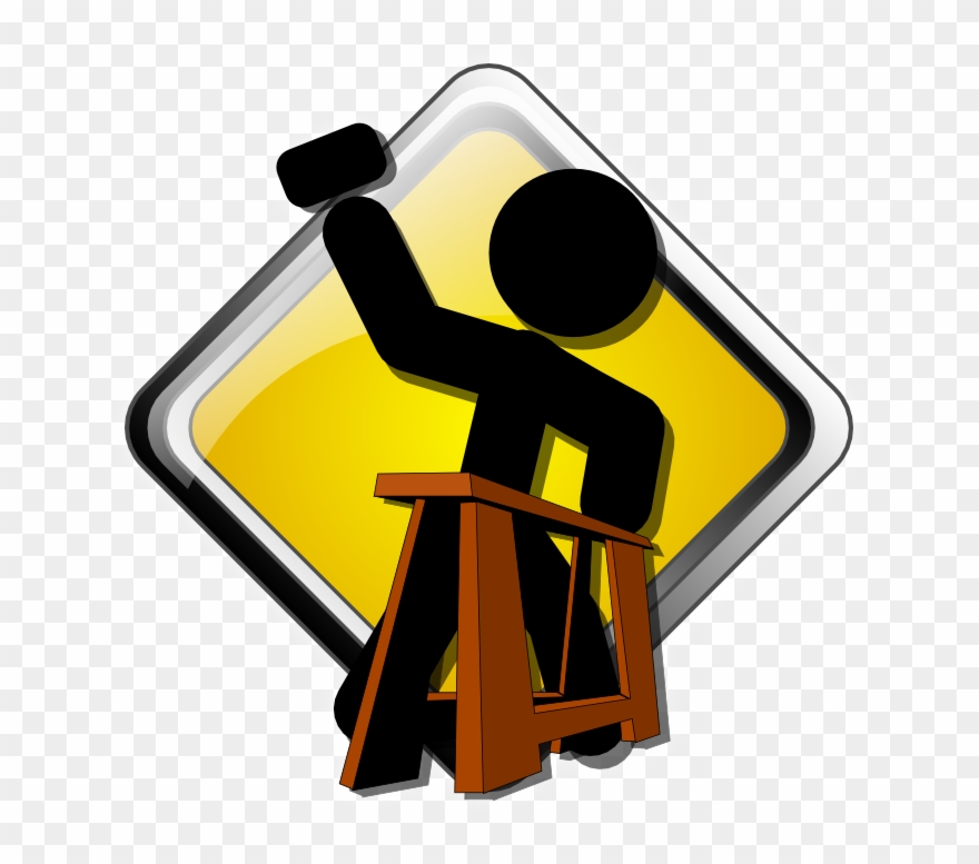 Construction Clipart Transparent Background - Under Construction Free Icon - Png Download