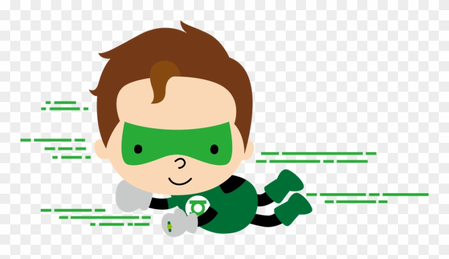 Minus Superhero Clipart, Clip Art, Children, Superhero, - Lanterna Verde Baby Png Transparent Png