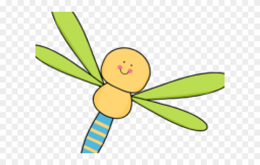 Dragonfly Clipart Fancy - Clip Art - Png Download