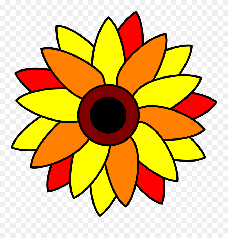 Sunflower Clip Art - Png Download