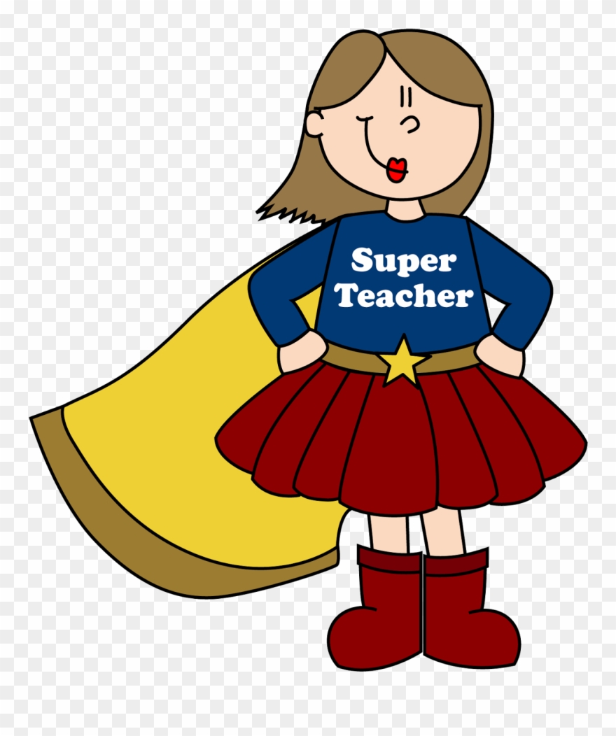 Clipart Royalty Free Huge Freebie Download - Clipart My Teacher My Hero - Png Download