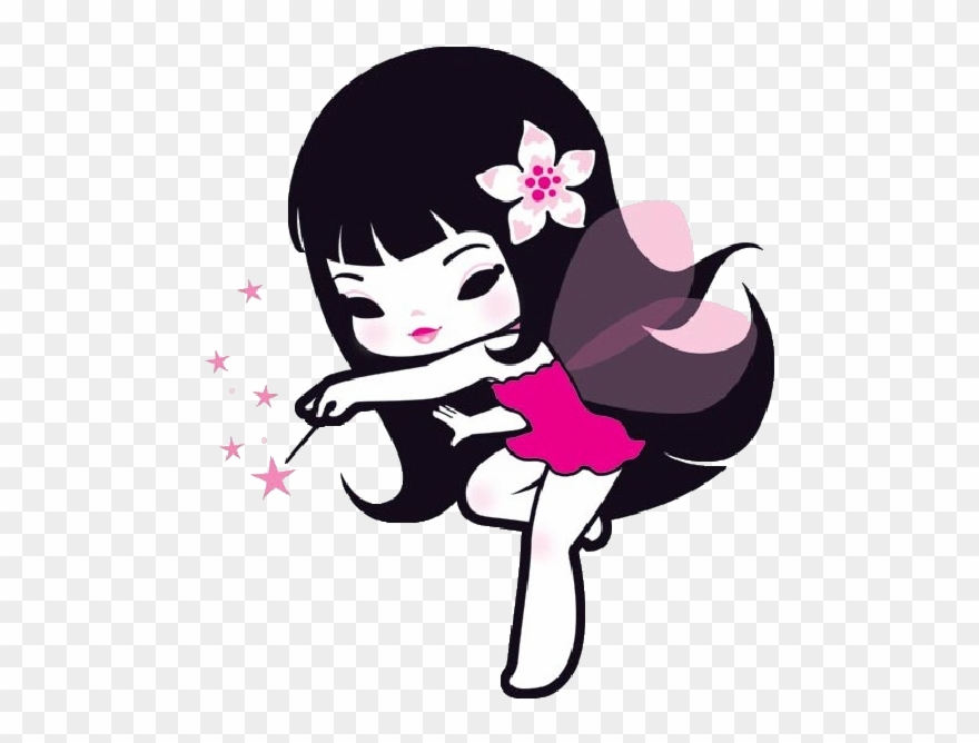 Fairies Clip Art - Cute Fairy Cartoon Png Transparent Png