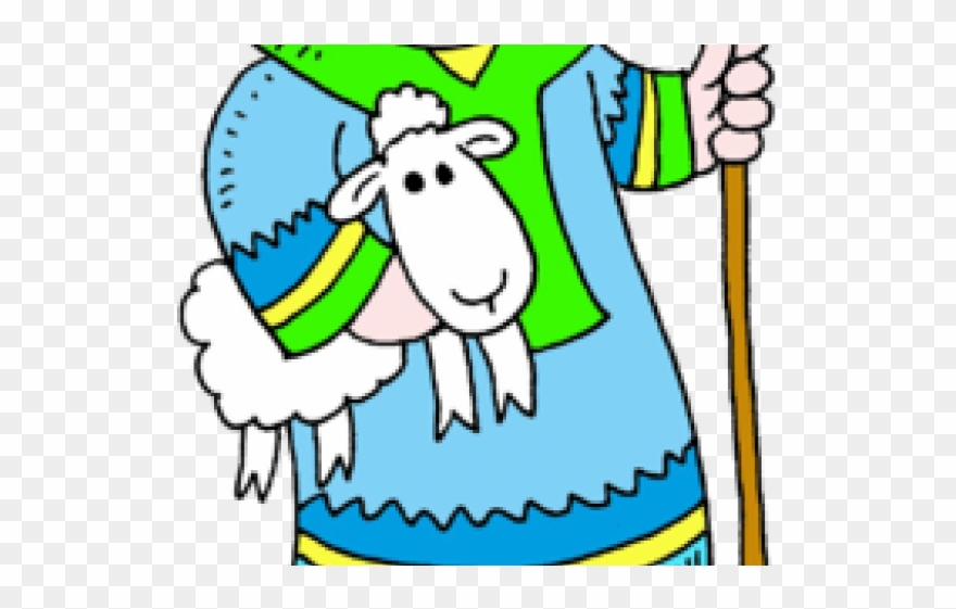 Shepherd Boy Clipart Nativity - Cartoon - Png Download
