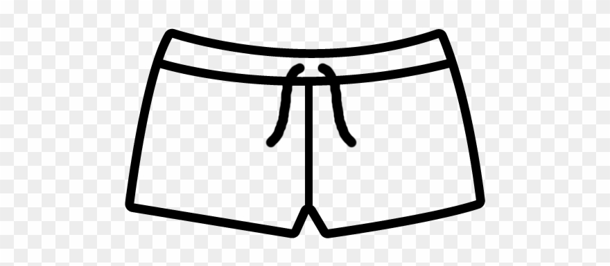 American Flag Swim Trunks - Shorts Clipart